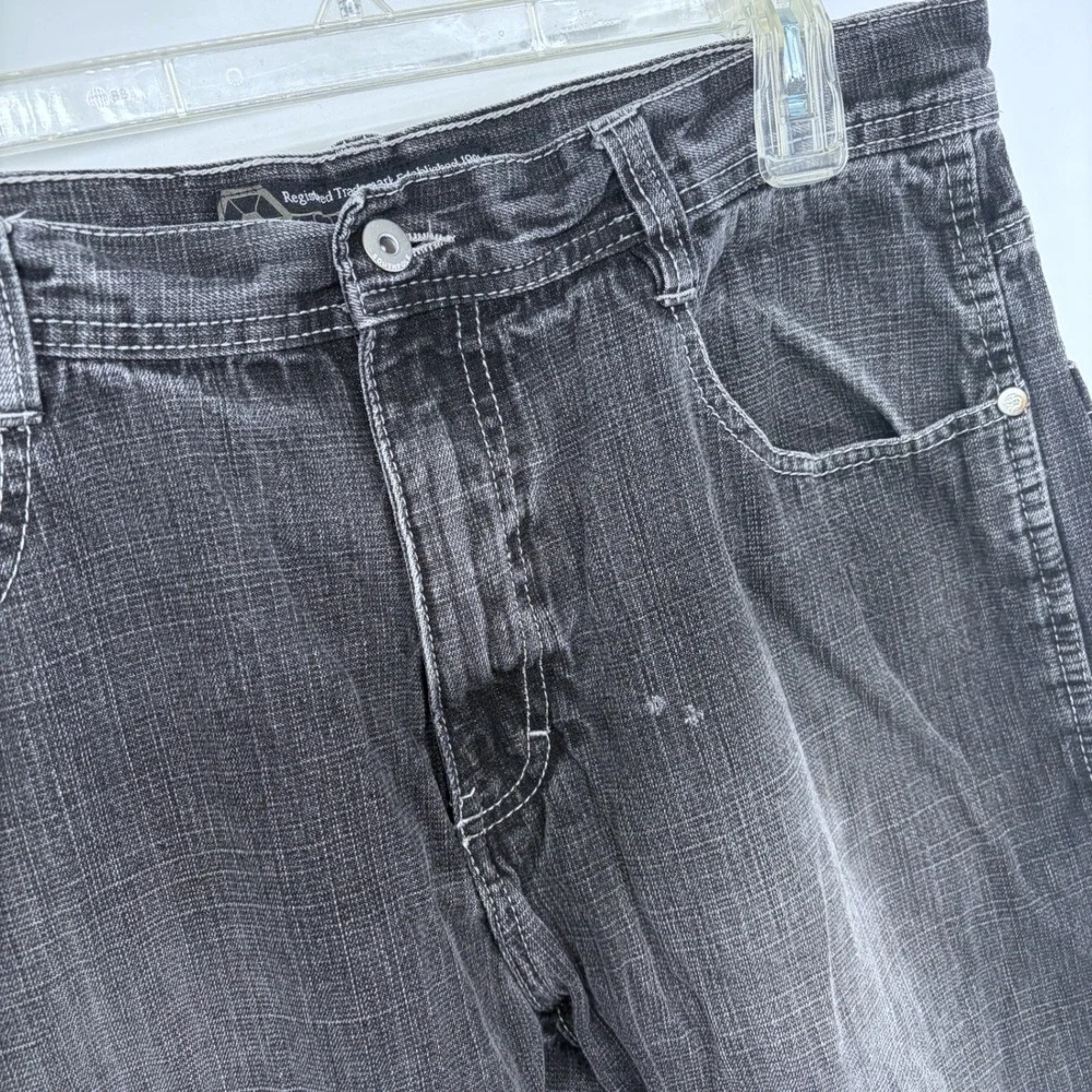 Vintage Southpole Black Baggy Jeans Size 36‎ Mens Brown Tab Faded Y2K Skater